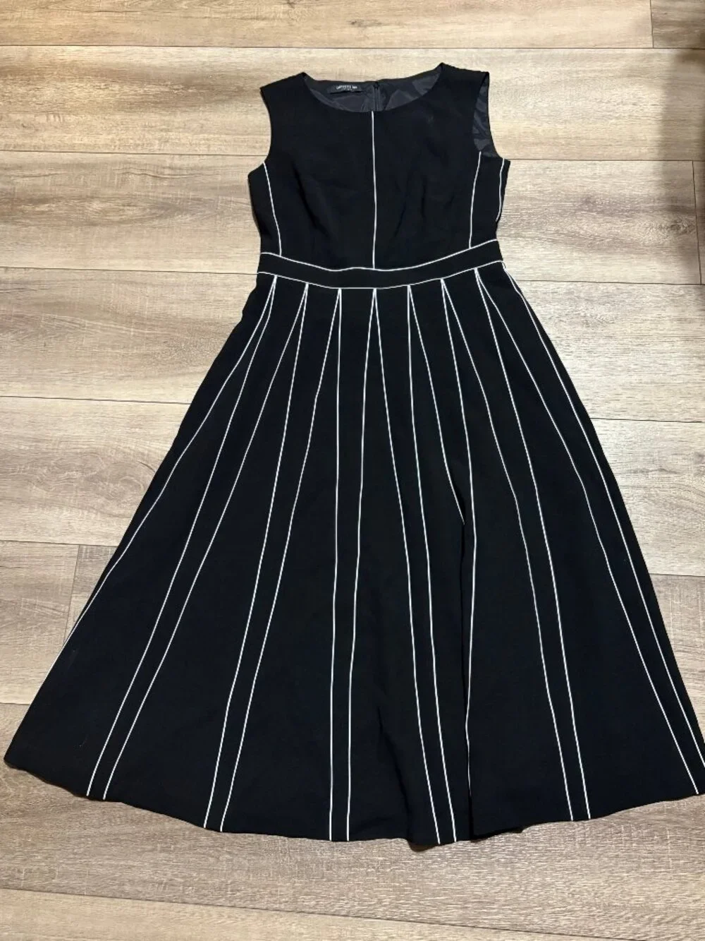 Lafayette 148 New York Mariposa Finesse Crepe Dress Size 8